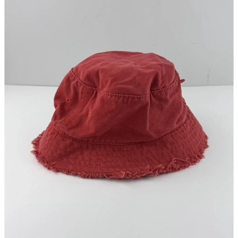 Polo Ralph Lauren Red Beach Bucket Hat Pony Logo Boys 8-10